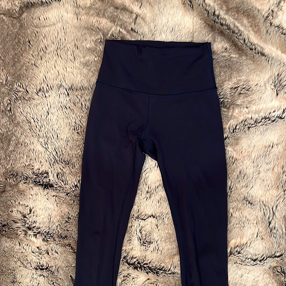 WUNDER TRAIN HIGH-RISE TIGHT 28" (col: True Navy, sz: 4)